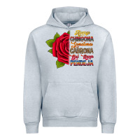 Heather Grey Always chingona sometimes cabrona but never pendej Urban Hoodie - RanaPortraitStore