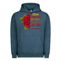 Pigment Midnight Navy Always chingona sometimes cabrona but never pendej Urban Hoodie - RanaPortraitStore