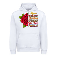 White Always chingona sometimes cabrona but never pendej Urban Hoodie - RanaPortraitStore