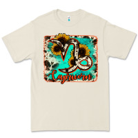 Bone capricorn turquoise cowhide Premium Tee - RanaPortraitStore