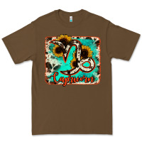 Cacao capricorn turquoise cowhide Premium Tee - RanaPortraitStore