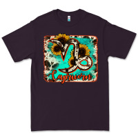 Plum capricorn turquoise cowhide Premium Tee - RanaPortraitStore