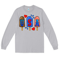 Moon Dust usa popsicles Long Sleeve Tee - BundleAndBundleShop