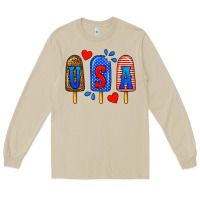 Mushroom usa popsicles Long Sleeve Tee - BundleAndBundleShop