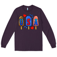 Plum usa popsicles Long Sleeve Tee - BundleAndBundleShop