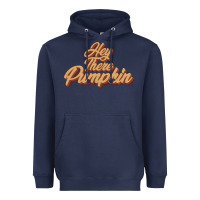 Navy hey there pumpkin Heavyweight Hoodie - JahusDesignShop