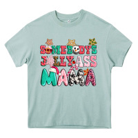 Arona somebody jolly ass mama pink christmas Heavy Core Tee - CowGirlArtShop