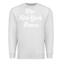 Oatmeal Heather new york times Premium Sweatshirt - DesigneFamous