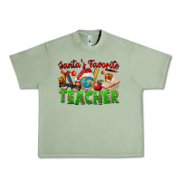 Santa's Favorite Teacher Urban Heavy Tee | Teevron