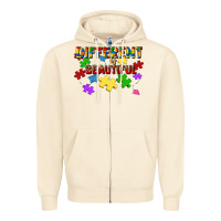 Sandshell different is beautiful Zipper Hoodie - JahusDesignShop
