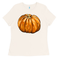 Bone Pumpkin Ladies Tee - FaDigitalArtStudio