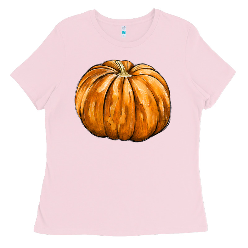 Pumpkin Ladies Tee by FaDigitalArtStudio | Teevron
