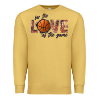 Antique Gold basketball love of the game Premium Sweatshirt - JahusDesignShop