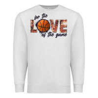 Oatmeal Heather basketball love of the game Premium Sweatshirt - JahusDesignShop