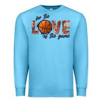 Ocean Blue basketball love of the game Premium Sweatshirt - JahusDesignShop