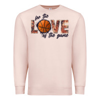 Pale Pink basketball love of the game Premium Sweatshirt - JahusDesignShop