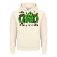 Vintage Artic With god all things are possible St. Patrick's Day Vintage Hoodie - LillyAllenDesigns