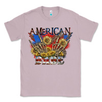 Lilac American babe 4th of july Classic Tee - CowGirlArtShop