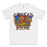 White American babe 4th of july Classic Tee - CowGirlArtShop