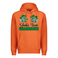 Carrot shake your shamrocks Premium Hoodie - CowhideDigitalArt