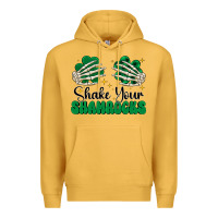 Mustard shake your shamrocks Premium Hoodie - CowhideDigitalArt