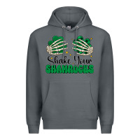 Rock shake your shamrocks Premium Hoodie - CowhideDigitalArt