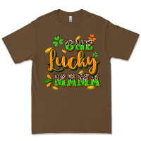 Cacao One lucky Mama St. Patrick's Day Premium Tee - CowGirlArtShop