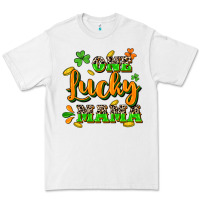 White One lucky Mama St. Patrick's Day Premium Tee - CowGirlArtShop