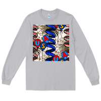 Moon Dust usa balloons seamless pattern Long Sleeve Tee - BundleAndBundleShop