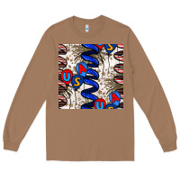 Toasted Coconut usa balloons seamless pattern Long Sleeve Tee - BundleAndBundleShop