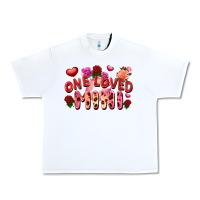 White one loved mini Urban Heavy Tee - FaDigitalArtStudio