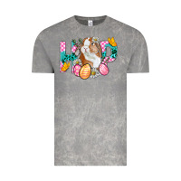 Cloud Rock Hop Bunny Easter Vintage Tee - BundleAndBundleShop