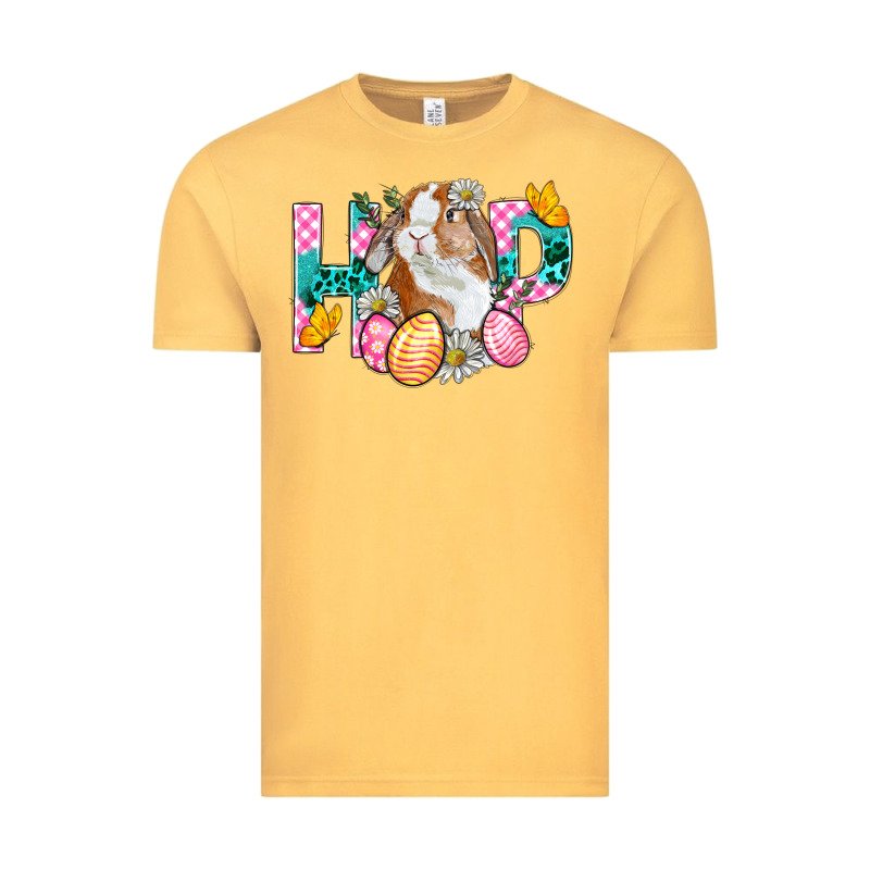 Hop Bunny Easter Vintage Tee by BundleAndBundleShop | Teevron