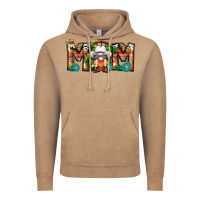 Vintage Coffee Mom Cowboy Gnome Vintage Hoodie - CowhideDigitalArt