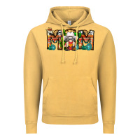 Vintage Mustard Mom Cowboy Gnome Vintage Hoodie - CowhideDigitalArt