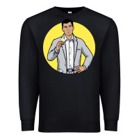 Black sterling archer Premium Sweatshirt - DesigneFamous