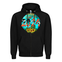 Black class of 2024 senior Zipper Hoodie - JahusDesignShop
