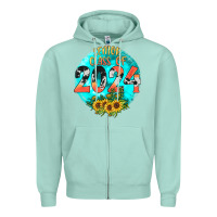 Seafoam class of 2024 senior Zipper Hoodie - JahusDesignShop