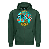 Sports Green class of 2024 senior Zipper Hoodie - JahusDesignShop