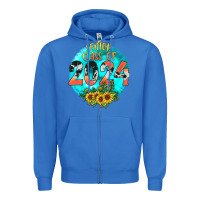 True Royal class of 2024 senior Zipper Hoodie - JahusDesignShop