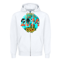 White class of 2024 senior Zipper Hoodie - JahusDesignShop