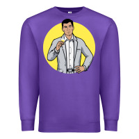 Purple sterling archer Premium Sweatshirt - DesigneFamous