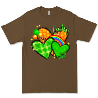 Cacao St. Patrick's Day hearts St. Patricks day Premium Tee - HowdyJamesFarm