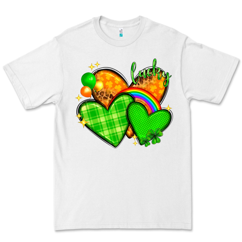 St. Patrick's Day Hearts St. Patricks Day Premium Tee by HowdyJamesFarm | Teevron