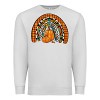 Dove Grey fall pumpkin rainbow Premium Sweatshirt - JahusDesignShop