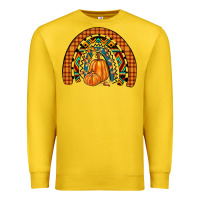 Lemon fall pumpkin rainbow Premium Sweatshirt - JahusDesignShop
