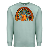 Seafoam fall pumpkin rainbow Premium Sweatshirt - JahusDesignShop