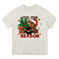 Cream tis the season Heavy Core Tee - CowGirlArtShop