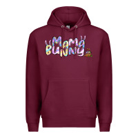 Burgundy easter mama bunny Premium Hoodie - Jasminsmagicworld