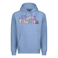 Colony Blue easter mama bunny Premium Hoodie - Jasminsmagicworld